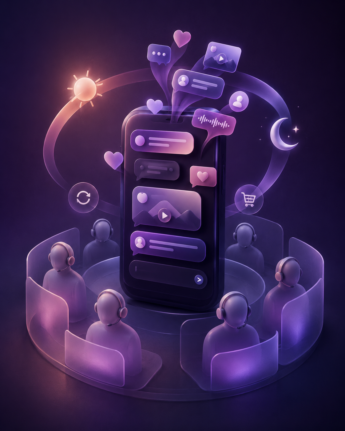 Agency team overwhelmed by unread messages